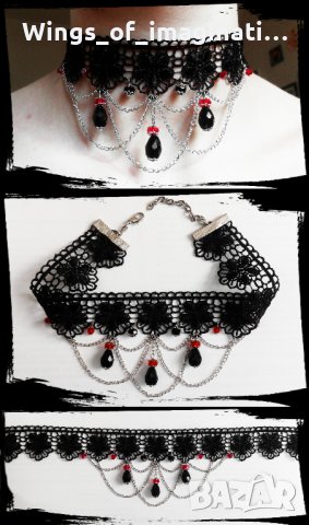 ! РАЗПРОДАЖДБА ! - Колие/чокър ръчна изработка