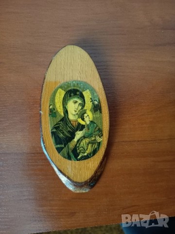 Икона на Света Богородица с Младенеца , снимка 2 - Икони - 52122691