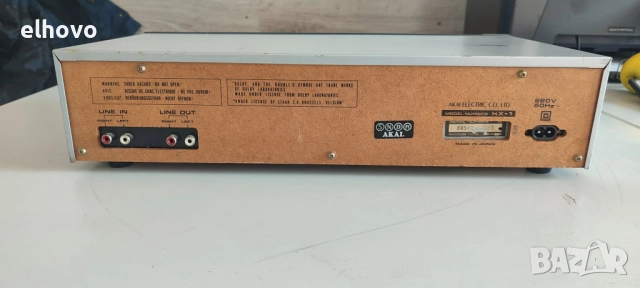 Дек AKAI HX-1, снимка 3 - Декове - 52152078