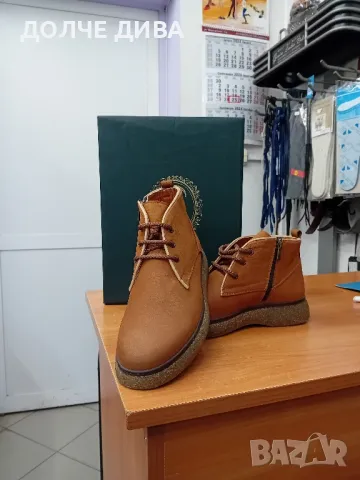 НАМАЛЕНИЕ МЪЖ.БОТИ 9001камел естествен набук, снимка 5 - Мъжки боти - 47354046