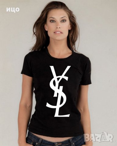 Тениски Yves Saint Laurent JSL Принт Модели,размери и цветове, снимка 3 - Тениски - 29696194