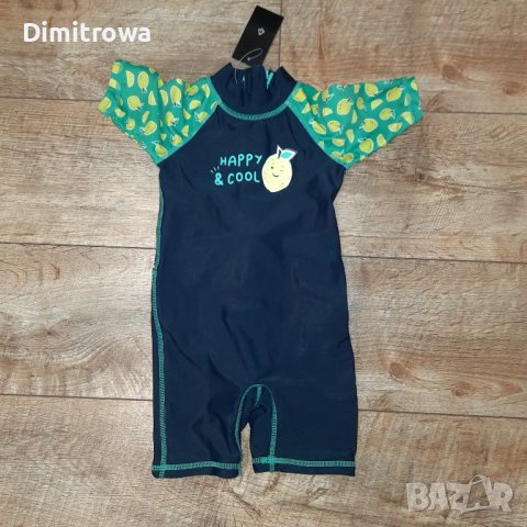 р-р 98/104см детски цял бански с UV защита за момче, снимка 1
