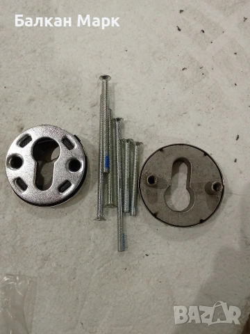 Неръждаема розетка, розетки за секретна брава (Inox) – Conmetall, 55mm, снимка 2 - Други - 54365024