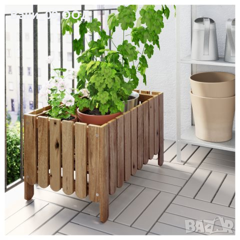 Сандъче за цветя с пано, снимка 4 - Градински мебели, декорация  - 36412420