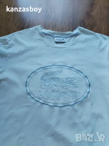 lacoste - страхотна мъжка тениска ХЛ , снимка 2 - Тениски - 50086548