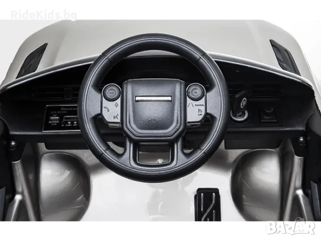 Land Rover Range Rover Evoque 12V – Детски акумулаторен джип, Бял, EVA гуми, снимка 5 - Детски велосипеди, триколки и коли - 50047240