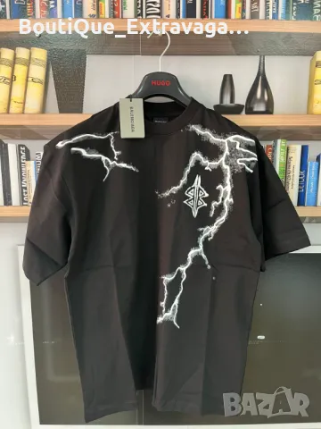 Мъжка oversize тениска Balenciaga Thunder 2024 !!!, снимка 1