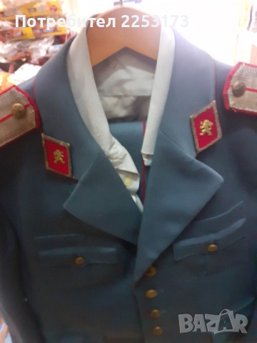 Офицерска униформа Народна милиция, снимка 3 - Антикварни и старинни предмети - 44708700