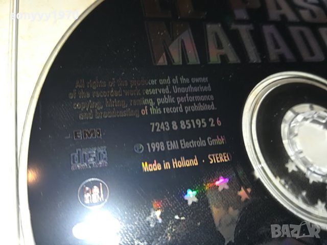 EL PASO MATADOR CD MADE IN HOLLAND 0704231413, снимка 18 - CD дискове - 40290312