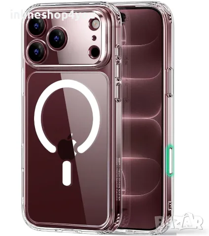 Прозрачен MAGSAFE Кейс за Apple iPhone 18 Pro / Max със защита около камерите