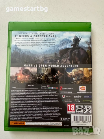 The Witcher 3: Wild Hunt за Xbox one, снимка 2 - Игри за Xbox - 50798926