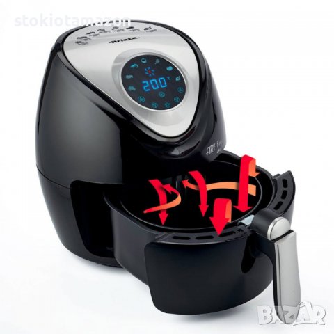 Фритюрник с горещ въздух AIRY FRYER DIGITAL, RIETE 4616, снимка 4 - Фритюрници - 38873346