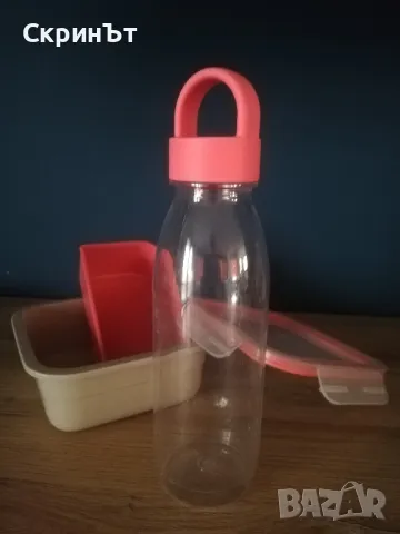 Икеа, бутилка + Кутия за храна , снимка 1