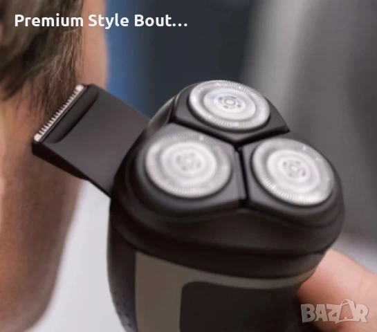 Самобръсначка Rosberg, Акумулаторна, Черна, снимка 4 - Тримери - 54055182