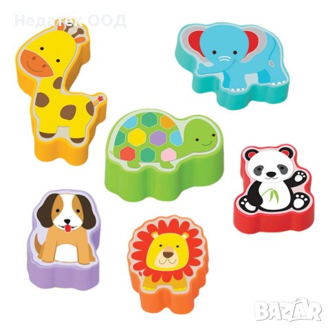 Бебешки игра с животни, Многоцветна, снимка 2 - Образователни игри - 40411729