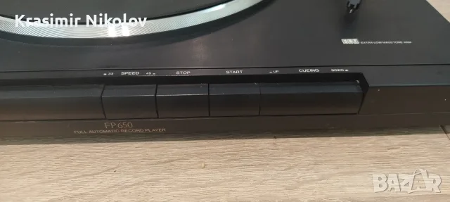 Грамофон PHILIPS FP 650 Automatic , снимка 4 - Грамофони - 56163727