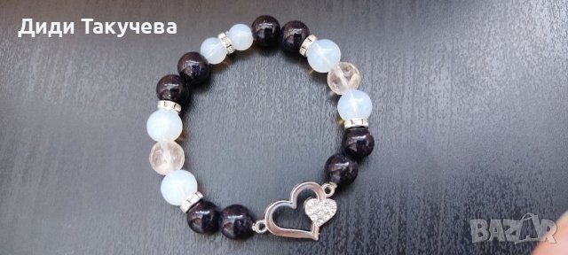 гривни от естествени кристали, снимка 14 - Гривни - 42560821