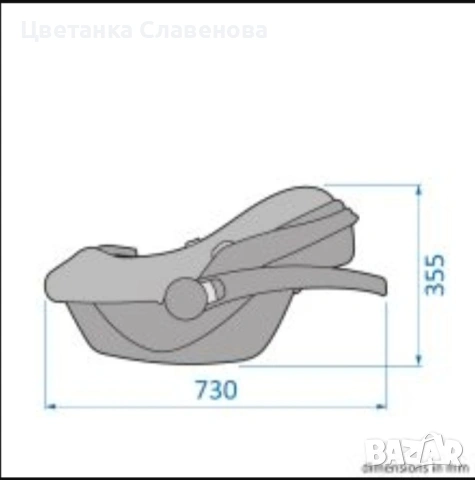 Столче за кола за бебе Maxi-Cosi от 0-12 месеца , 40-75см, 0-12кг, снимка 15 - Столчета за кола и колело - 53166691
