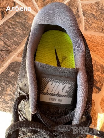 Дамски маратонки Nike Free RN Anthracite, снимка 8 - Маратонки - 38345734