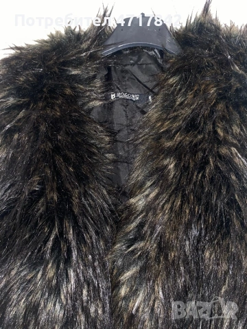 Дамски елек с плътен косъм , снимка 3 - Елеци - 53210407