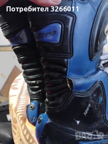 Кожени мото ботуши , снимка 9 - Мъжки ботуши - 53215102