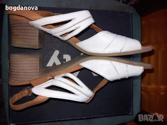 Летни сандали от естествена кожа, номер 40, снимка 2 - Сандали - 53985561