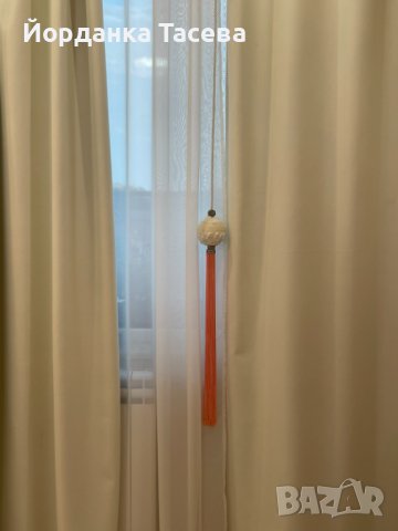 Пискюли за пердета, ръчно изработени, снимка 10 - Декорация за дома - 37768364