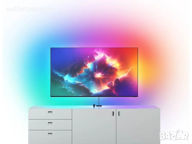 Nanoleaf 4D Screen Mirror Camera Lightstrip Kit 65 инча, снимка 2 - Телевизори - 53909668