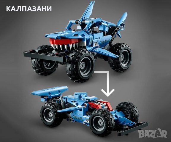 LEGO® Technic 42134 - Monster Jam™ Megalodon, снимка 8 - Конструктори - 39442393