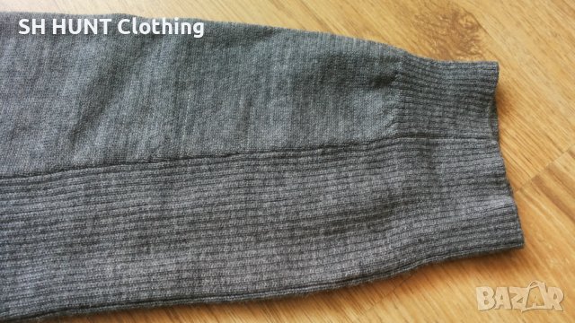 SELECTED Shine Zip Neck EXP 100% Merino Wool размер XL за лов риболов блуза 100% Мерино Вълна - 532, снимка 4 - Блузи - 42785117