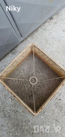 Част от стара нощна лампа , снимка 2 - Антикварни и старинни предмети - 36659112