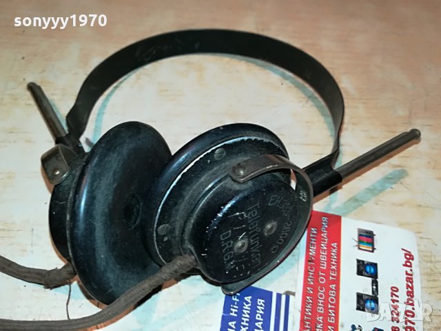 telefunken germany-слушалките на хитлер 0308210944, снимка 3 - Слушалки и портативни колонки - 33707201