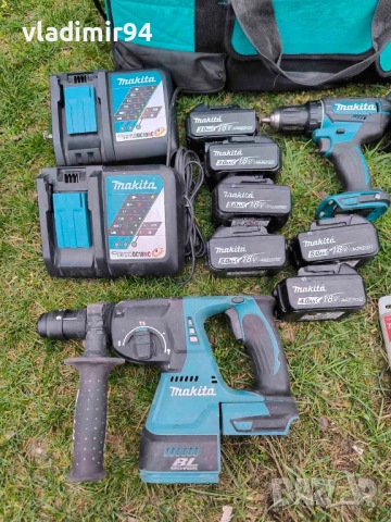 Makita 18V Сет машини, снимка 2 - Други инструменти - 53895981