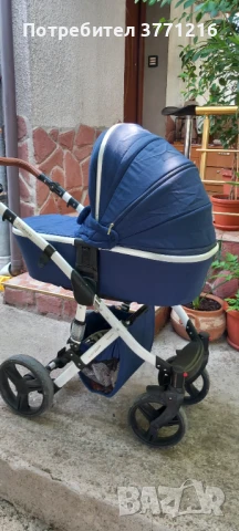 Комбинирана количка Lorelli Rimini , снимка 2 - Детски колички - 51081932