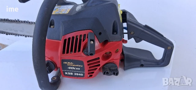 Бензинова резачка НОМЕР 04. Ikra Mogatec. 2.3 kc. 40 куб/см. 39 см дъска за рязане...., снимка 18 - Градинска техника - 50889548