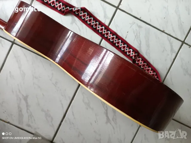 Китара класическа Otwin parlor guitar 1950-55, Otwin 🎸, китара 🎸 резонансова  , снимка 5 - Китари - 49872326