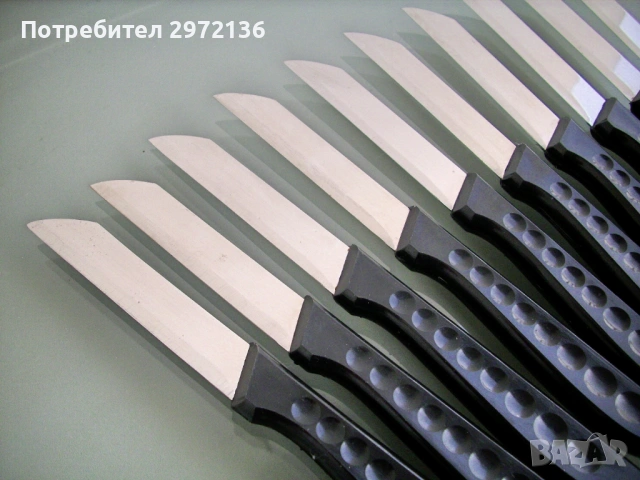 Малък кухненски нож 18 см комплект 10 броя, снимка 2 - Прибори за хранене, готвене и сервиране - 53136121