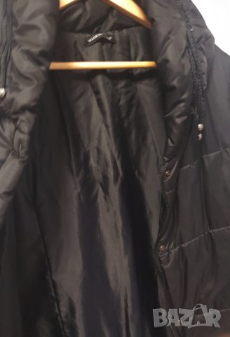 Готино дамско черно яке/шуба, М, снимка 4 - Якета - 35639659