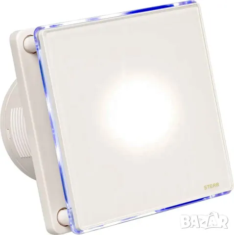 Вентилатор ф100, с таймер и LED светлина 