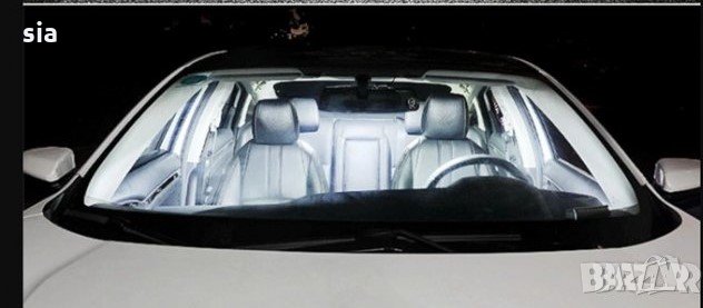 Комплект диодни крушки, 1 CSP диод- Canbus, 41мм, 3W, 12V, 270Lm, 6000K, черен, снимка 2 - Аксесоари и консумативи - 32116252