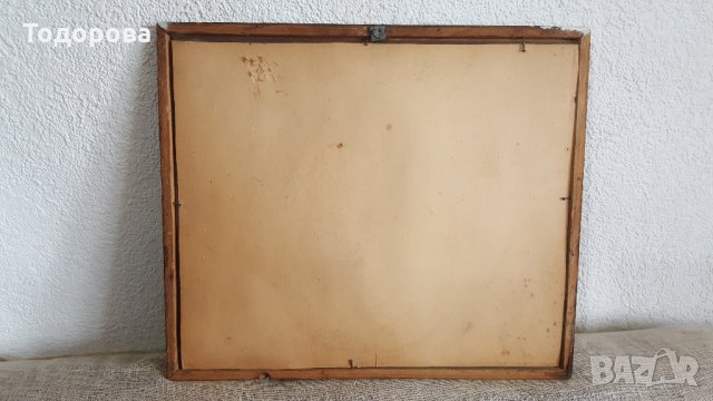 Стар авторски акварел, снимка 4 - Антикварни и старинни предмети - 30991860