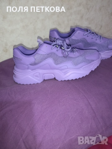 Лилави маратонки , снимка 4 - Маратонки - 54324770