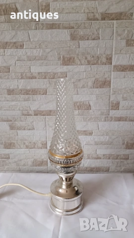 Стара нощна лампа - немска - ELEKTROFEM ISZ - №12, снимка 6 - Антикварни и старинни предмети - 53082924