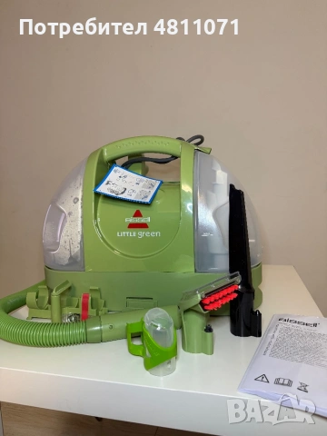 Перяща прахосмукачка Bissell Little Green (4098N) 340W, снимка 4 - Парочистачки и Водоструйки - 54358388