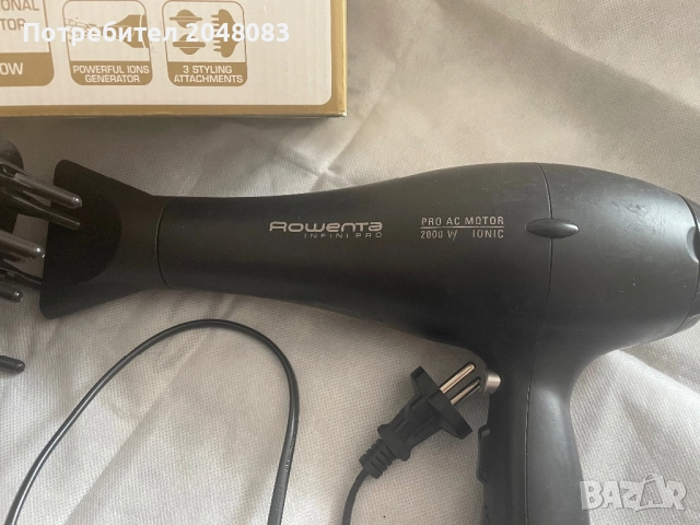 Rowenta infini pro сешоар, снимка 5 - Сешоари - 51625871
