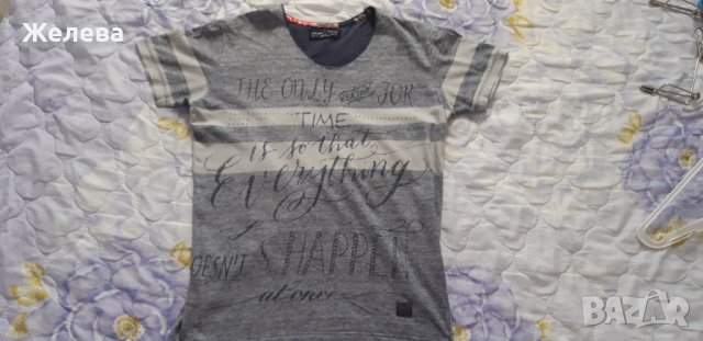 Лот от 3бр. Тениски и 2 бр. Къси панталони за момче.11-12г., снимка 8 - Детски комплекти - 36766789