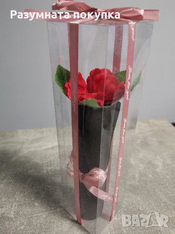 Луксозни хартиени рози, снимка 1 - Изкуствени цветя - 31723361