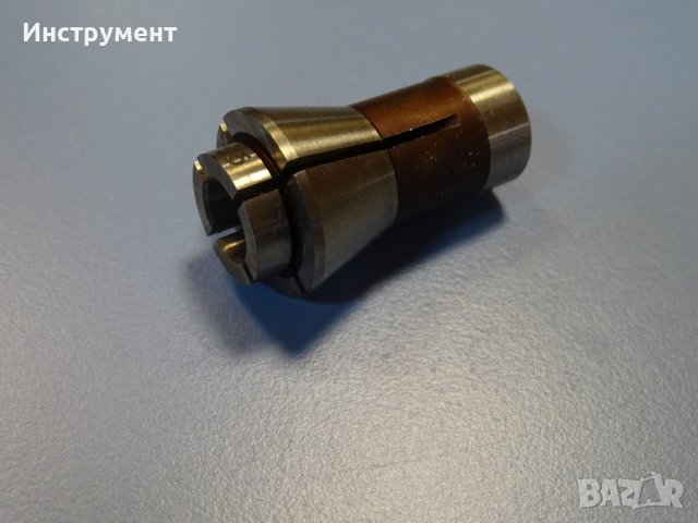 Комплект цангодържач МК2 с 3 цанги ф6.35, 9.5, 12.7mm, снимка 5 - Други инструменти - 44383013