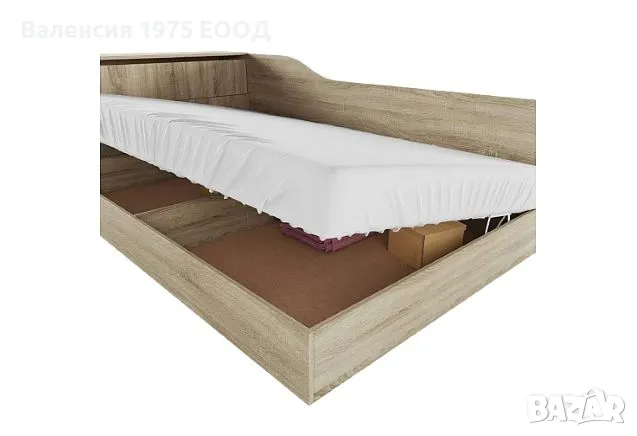 Легло персон и половина с ракла Сити 2002 сонома, орех или комбинация бяло/ арвен, снимка 9 - Спални и легла - 18797284
