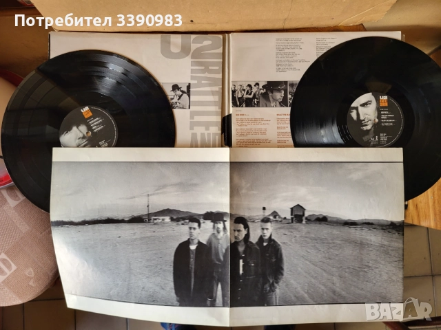 U2 -RATTLE AND HUM -ПЛОЧА, снимка 3 - Грамофонни плочи - 52911624